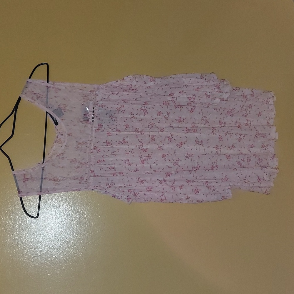 Robert Louis Pink Cold Shoulder Top